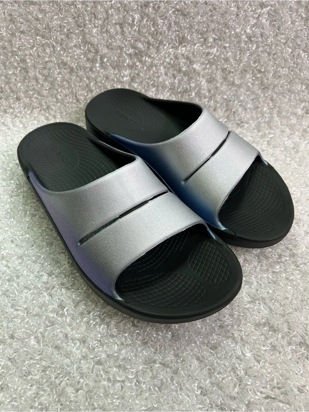 OOFOS Womens Luxe Slide Sandals
